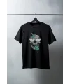Unisex Oversize 24/1 Penye DTF Baskılı Tişört - DTF188