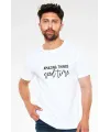 Unisex Oversize 24/1 Penye DTF Baskılı Tişört - DTF196