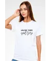 Unisex Oversize 24/1 Penye DTF Baskılı Tişört - DTF196