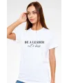 Unisex Oversize 24/1 Penye DTF Baskılı Tişört - DTF197