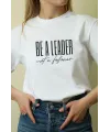 Unisex Oversize 24/1 Penye DTF Baskılı Tişört - DTF200