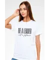 Unisex Oversize 24/1 Penye DTF Baskılı Tişört - DTF200
