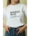 Unisex Oversize 24/1 Penye DTF Baskılı Tişört - DTF208