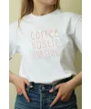 Unisex Oversize 24/1 Penye DTF Baskılı Tişört - DTF217