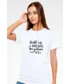 Unisex Oversize 24/1 Penye DTF Baskılı Tişört - DTF224
