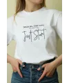 Unisex Oversize 24/1 Penye DTF Baskılı Tişört - DTF225