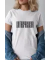 Unisex Oversize 24/1 Penye DTF Baskılı Tişört - DTF232
