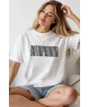 Unisex Oversize 24/1 Penye DTF Baskılı Tişört - DTF232
