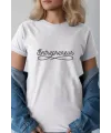 Unisex Oversize 24/1 Penye DTF Baskılı Tişört - DTF233