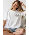Unisex Oversize 24/1 Penye DTF Baskılı Tişört - DTF235