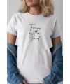 Unisex Oversize 24/1 Penye DTF Baskılı Tişört - DTF236