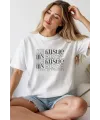Unisex Oversize 24/1 Penye DTF Baskılı Tişört - DTF251