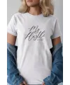 Unisex Oversize 24/1 Penye DTF Baskılı Tişört - DTF252