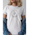 Unisex Oversize 24/1 Penye DTF Baskılı Tişört - DTF260