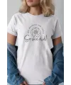 Unisex Oversize 24/1 Penye DTF Baskılı Tişört - DTF261