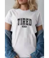 Unisex Oversize 24/1 Penye DTF Baskılı Tişört - DTF262