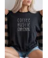 Unisex Oversize 24/1 Penye DTF Baskılı Tişört - DTF287