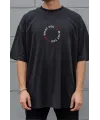 Unisex Oversize 24/1 Penye DTF Baskılı Tişört - DTF289