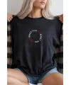 Unisex Oversize 24/1 Penye DTF Baskılı Tişört - DTF289