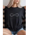 Unisex Oversize 24/1 Penye DTF Baskılı Tişört - DTF290