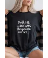 Unisex Oversize 24/1 Penye DTF Baskılı Tişört - DTF291