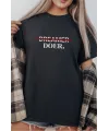 Unisex Oversize 24/1 Penye DTF Baskılı Tişört - DTF293