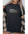 Unisex Oversize 24/1 Penye DTF Baskılı Tişört - DTF294