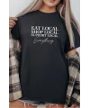Unisex Oversize 24/1 Penye DTF Baskılı Tişört - DTF295