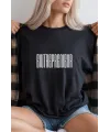 Unisex Oversize 24/1 Penye DTF Baskılı Tişört - DTF297