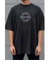 Unisex Oversize 24/1 Penye DTF Baskılı Tişört - DTF299