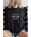 Unisex Oversize 24/1 Penye DTF Baskılı Tişört - DTF299