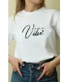 Unisex Oversize 24/1 Penye DTF Baskılı Tişört - DTF65