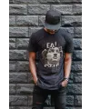 Unisex Oversize 24/1 Penye DTF Baskılı Tişört - DTF70