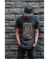 Unisex Oversize 24/1 Penye DTF Baskılı Tişört - DTF71