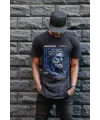 Unisex Oversize 24/1 Penye DTF Baskılı Tişört - DTF73