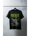 Unisex Oversize 24/1 Penye DTF Baskılı Tişört - DTF75