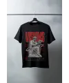 Unisex Oversize 24/1 Penye DTF Baskılı Tişört - DTF77