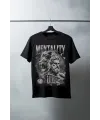 Unisex Oversize 24/1 Penye DTF Baskılı Tişört - DTF83