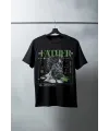 Unisex Oversize 24/1 Penye DTF Baskılı Tişört - DTF84