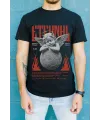 Unisex Oversize 24/1 Penye DTF Baskılı Tişört - DTF86