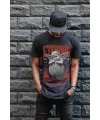 Unisex Oversize 24/1 Penye DTF Baskılı Tişört - DTF86
