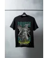Unisex Oversize 24/1 Penye DTF Baskılı Tişört - DTF93