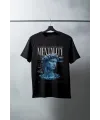 Unisex Oversize 24/1 Penye DTF Baskılı Tişört - DTF95