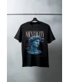 Unisex Oversize 24/1 Penye DTF Baskılı Tişört - DTF96