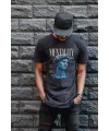 Unisex Oversize 24/1 Penye DTF Baskılı Tişört - DTF96