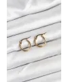 ietaks™ 316L Çelik Gold Renk 12 mm Halka Kadın Küpe