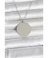 ietaks™ 316L Çelik Gümüş Renk Ayetel Kürsi ve Allah Yazılı Kolye