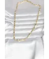 ietaks™ CM 14K Gold Renk Arpa Model 45 cm Kadın Kolye