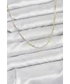 ietaks™ CM 14K Gold Renk Ataç Zincir Model 60 cm Kadın Kolye