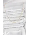 ietaks™ CM 14K Gold Renk Burgu Model 60 cm Kadın Kolye